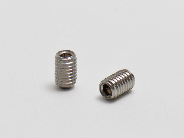 Grub screw for tremolo arms